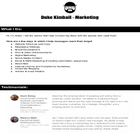 Marketing Portfolio 