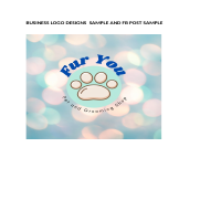 Samples and logo for business