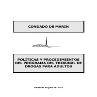 Drug Court Politics and Procedures translated to Spanish