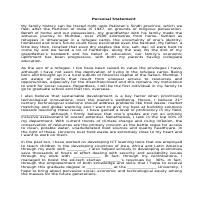 Essay I Sample