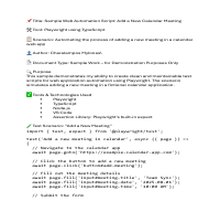 SAMPLE 1- Web Automation with Playwright (TypeScript)