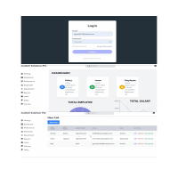 HR system built with React, Tailwind, and .NET