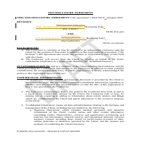 Sample redline contract negotiation