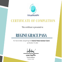 General Virtual Assistance Certification