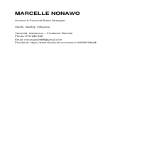 Portfolio Marcelle no