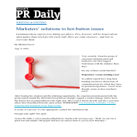 Public relations