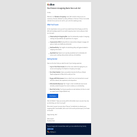Drafted Promotional email for Alison
