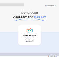 AI interview Score 89%