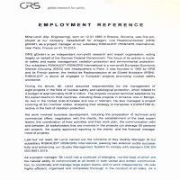 GRS Project References