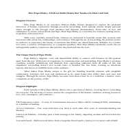 Content Proposal # 6