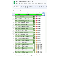 Google Sheet Portfolio