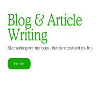Blog & Article Writing