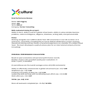 X Culture Project
