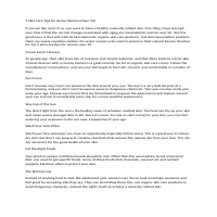 Top skin care tips for women