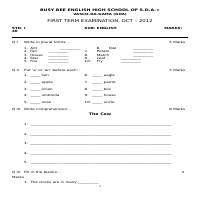 Exam Question Paper