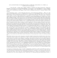 My Intellectual Autobiography - a creative narrative writing