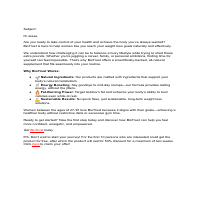 copy writing about women interested in loosing weight