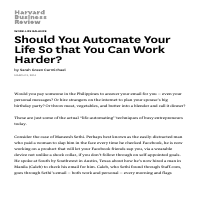 I was mentioned in HBR