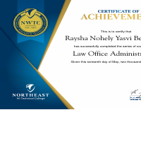 Law Office Administration Certificate