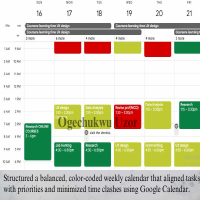 Calendar Management using Google Calendar 