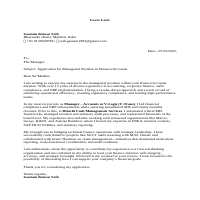 Cover Letter