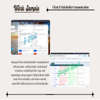 Client & Stakeholder Communication