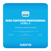 Xero Professional Certificate