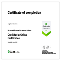Certified Quickbooks ProAdvisor