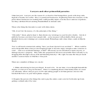 Writing examples--social satire