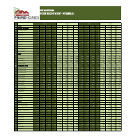 PriceCost Tracking Sheet