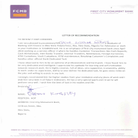MY JOB RECOMMENDATION LETTER
