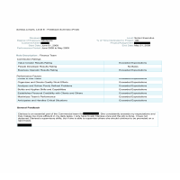 Performance Assessment from Sen Executive