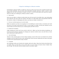 Tips on Sticking to a Fitness Routine