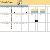 Social Media Calendar