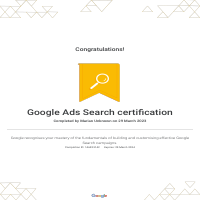 Google Ads Search Cert