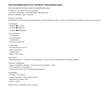 RAFANOMEZANTSOA_HERITIA_Resume