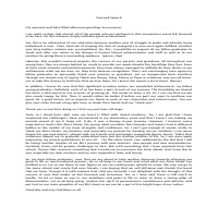 Speech for graduation (made for a client)