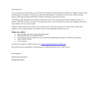 Written Email Marketing Campaign