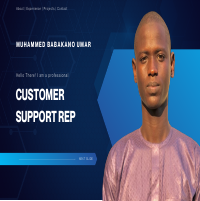 Kindly take a look at my customer service portfolio.