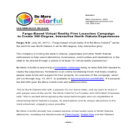 Press release and media advisory