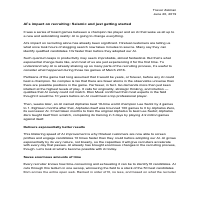 AI's Impact on Recruiting