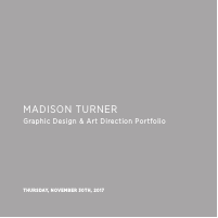 Design and Advertising Portfolio
