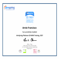 Training Certificate