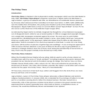 The Friday Times - Newspaper