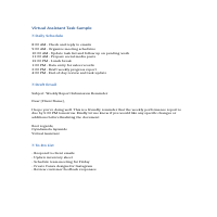 Virtual Assistant 
