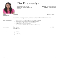 Sample of novel translation English - Indonesia
