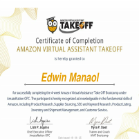 AMZON VAKEOFF CERTIFICATE