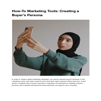 Marketing Topic Articles (English and Spanish Translation)