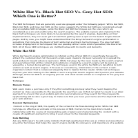 Content Sample-SEO (Comparative Content)
