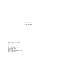 "Consume" a spec pilot comedy script